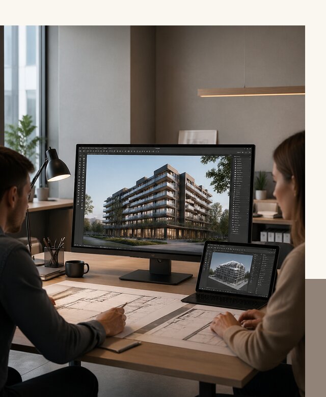 3D визуализация архитектуры и объектов строительства в Кисловодске