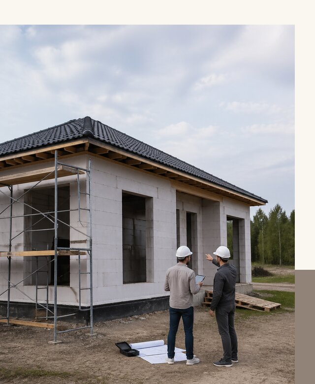 Проектирование одноэтажных домов из газобетона в Кисловодске