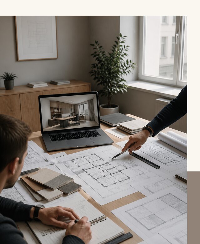 Проектирование кабинета в Кисловодске для дома и офиса под ключ